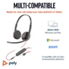 POLY BLACKWIRE 3225 STEREO USB-C HEADSET HEADSET - Image 4